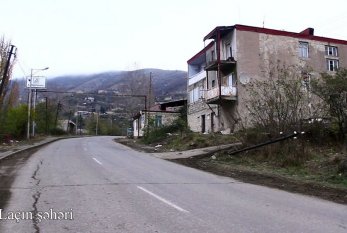 Laçın şəhərinin görüntüləri - VİDEO