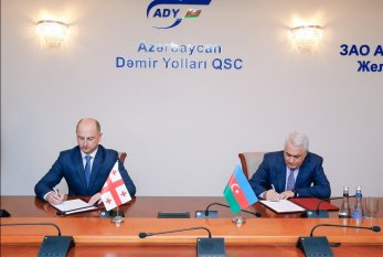 Azərbaycan və Gürcüstan dəmir yolları sahəsində əməkdaşlığı gücləndirir 