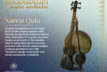 "Qarabağın məşhur müəllimləri" - Xarrat Qulu