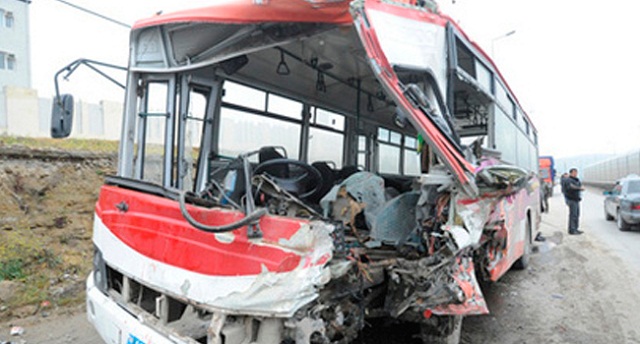 Ötən il Bakıda avtobusların iştirakı ilə baş verən qəzalarda 10 nəfər ölüb 