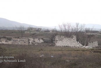 Füzuli rayonunun Aşağı Aybasanlı kəndi - VİDEO