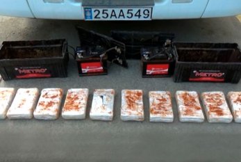 Astara gömrük postunda avtomobildə 21 kq narkotik aşkar edildi - VİDEO