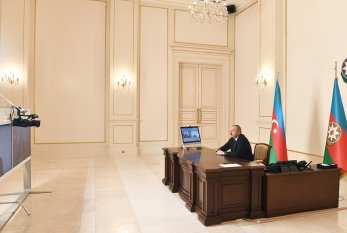 Prezident İlham Əliyev Rəşad Nəbiyevi videoformatda qəbul edib - FOTO