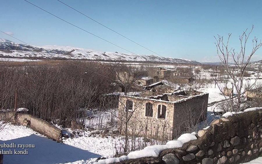 Qubadlı rayonunun Zilanlı kəndi - VİDEO