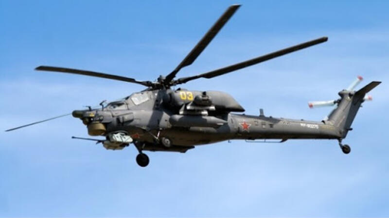 Rusiya helikopteri QƏZAYA UĞRADI