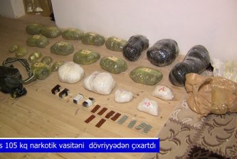 Polis əməliyyatlar keçirdi, 105 kq-dan artıq narkotik dövriyyədən çıxarıldı - FOTOLAR/VİDEO