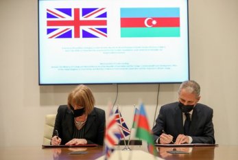 Azərbaycanla Britaniya arasında memorandum imzalandı 