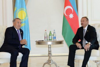 Nazarbayev Azərbaycan Prezidentini təbrik etdi