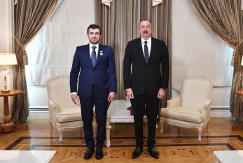 Prezident Selçuk Bayraktarı qəbul etdi - YENİLƏNDİ - FOTOLAR