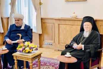 QMİ sədri patriarxı Qarabağı ziyarətə dəvət etdi - FOTO