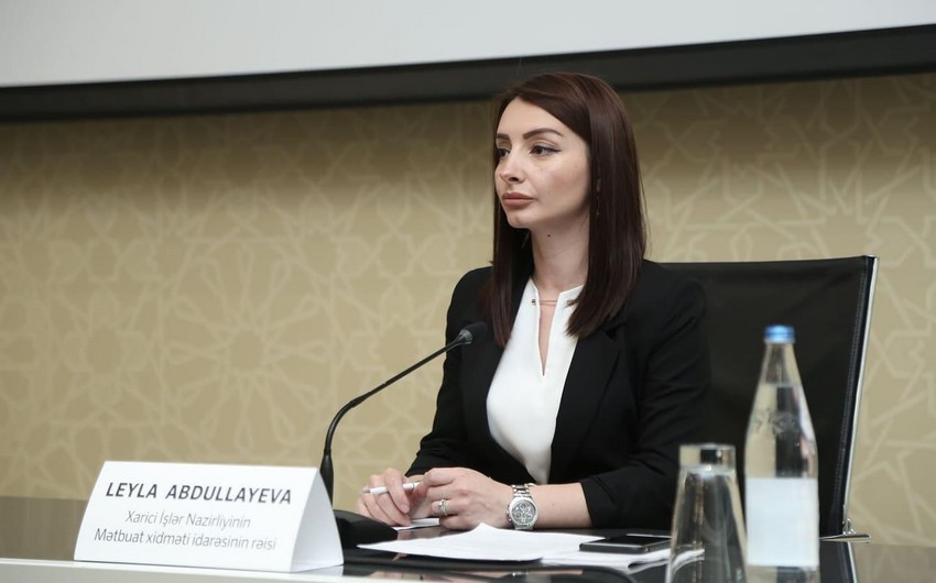 "Ermənistanda dözümsüzlük və ksenofobiya ciddi şəkildə artıb" - Leyla Abdullayeva