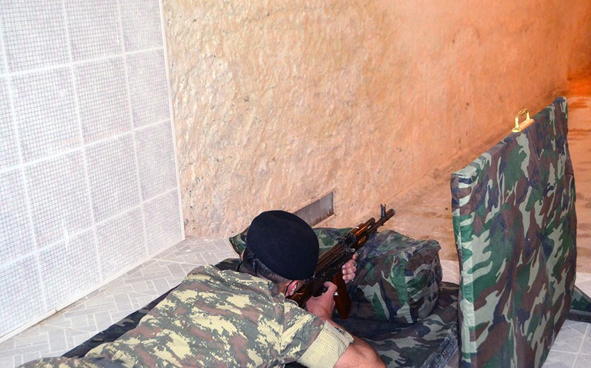 Azərbaycan Ordusunda hərbi beşnövçülük yarışları keçirildi - VİDEO