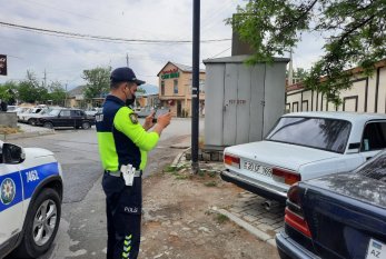 Yol polisi Balakən və İsmayıllıda reyd keçirdi - FOTOLAR
