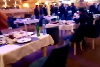"Qədir Xum" restoranında nişan keçirildi, 57 nəfər cərimələndi - Fotolar -Video