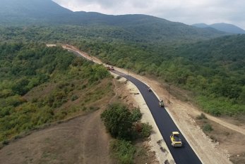 İlham Əliyev Culfa-Ordubad magistral avtomobil yolunun açılışında iştirak edib 