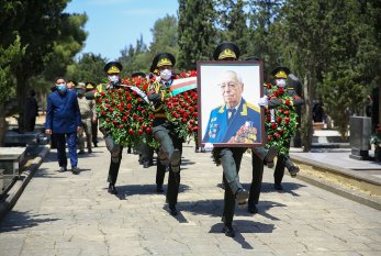 General-polkovnik Tofiq Ağahüseynov II Fəxri xiyabanda dəfn edildi 