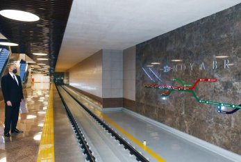 Metronun “8 Noyabr” stansiyası istifadəyə verildi - FOTOLAR - YENİLƏNDİ