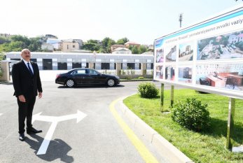 Prezident “Binəqədi” yarımstansiyasının açılışında - Fotolar