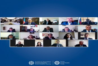 DSMF ilə Türkiyənin Sosial Təminat Agentliyi nümayəndələri arasında videokonfrans 