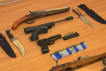 Zaqatala rayonunda silah-sursat aşkarlandı 