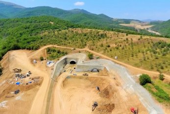 Yeni Əhmədbəyli-Füzuli-Şuşa avtomobil yolunda tunellərin inşası başladı 