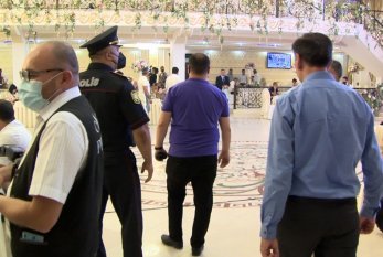 Sumqayıtda məşhur şadlıq sarayının sahibi haqda cinayət işi başlanıldı - VİDEO - FOTOLAR