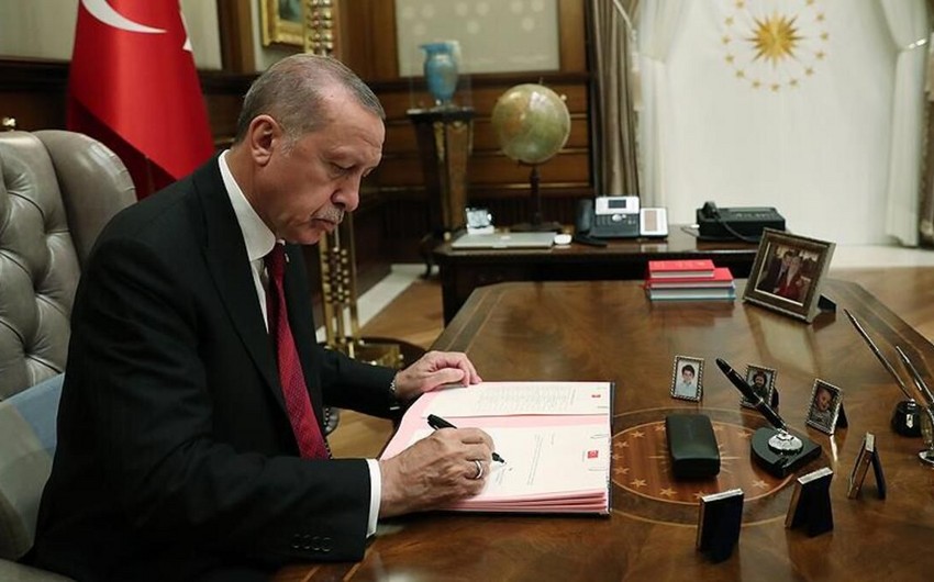 Ərdoğan Azərbaycanla imzalanan memorandumu təsdiqlədi 