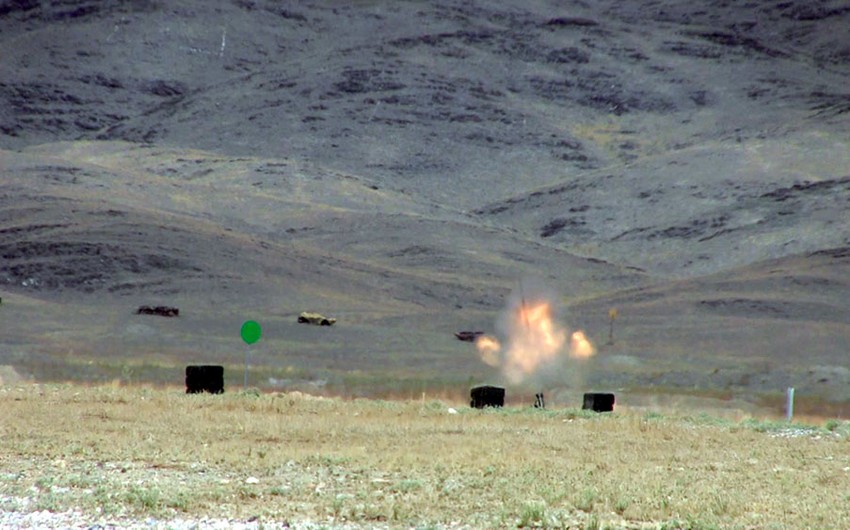 Azərbaycan artilleriyaçıları Qazaxıstanda 3-cü yeri tutdu -VİDEO
