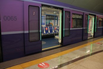 Bakı metrosunda yeni qatarlar xəttə buraxıldı
