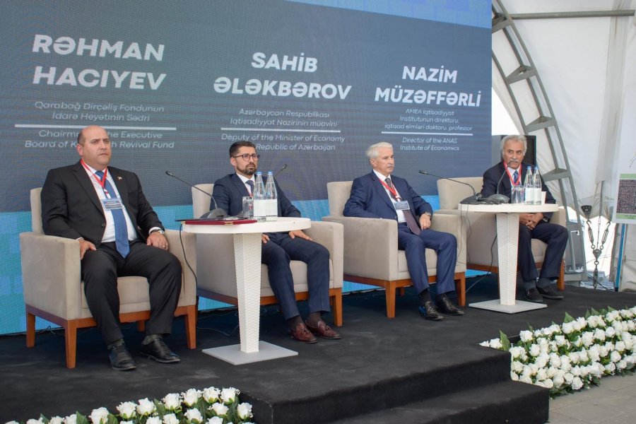Ağdamda “Birinci Qarabağ forumu: innovasiya və inkişaf” tədbiri keçirildi - Foto