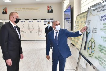 Prezident Bakıda “Buzovna-1” yarımstansiyasının açılışında - Fotolar