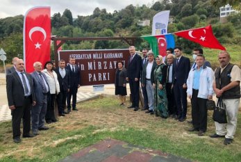 Bursada Milli Qəhrəman Şirin Mirzəyev adına park açıldı - FOTO