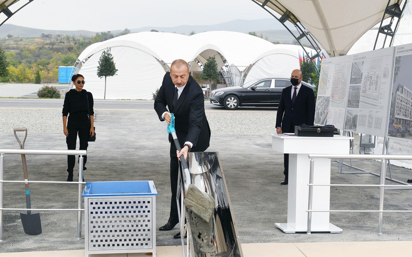 Füzulidə çoxmənzilli yaşayış məhəlləsi salınacaq - FOTO