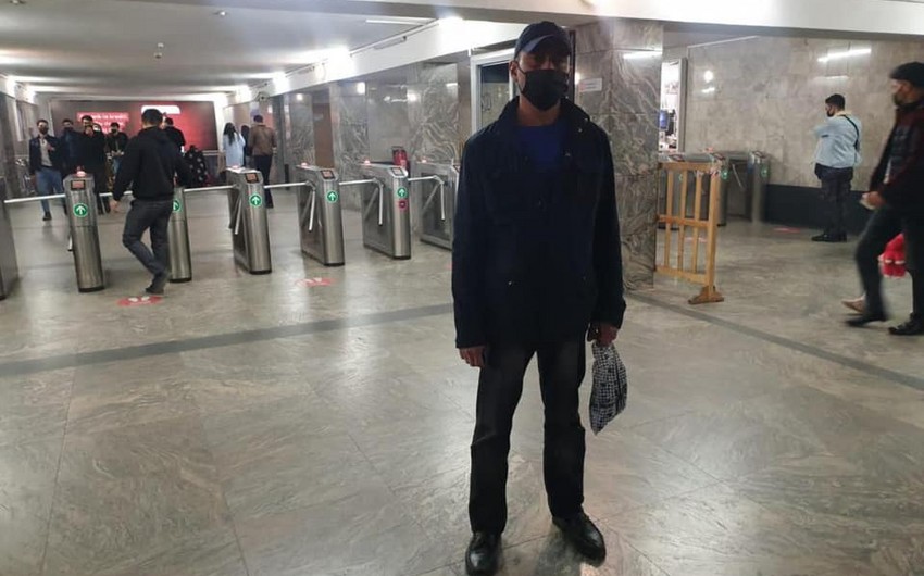 "Koroğlu" stansiyasında koronavirus xəstəsi saxlanıldı 