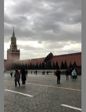 Moskvada, qasırğa Kremlin divarına zərər vurdu 