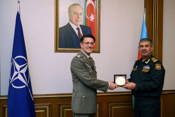 Zakir Həsənov NATO-nun nümayəndəsi ilə görüşdü 