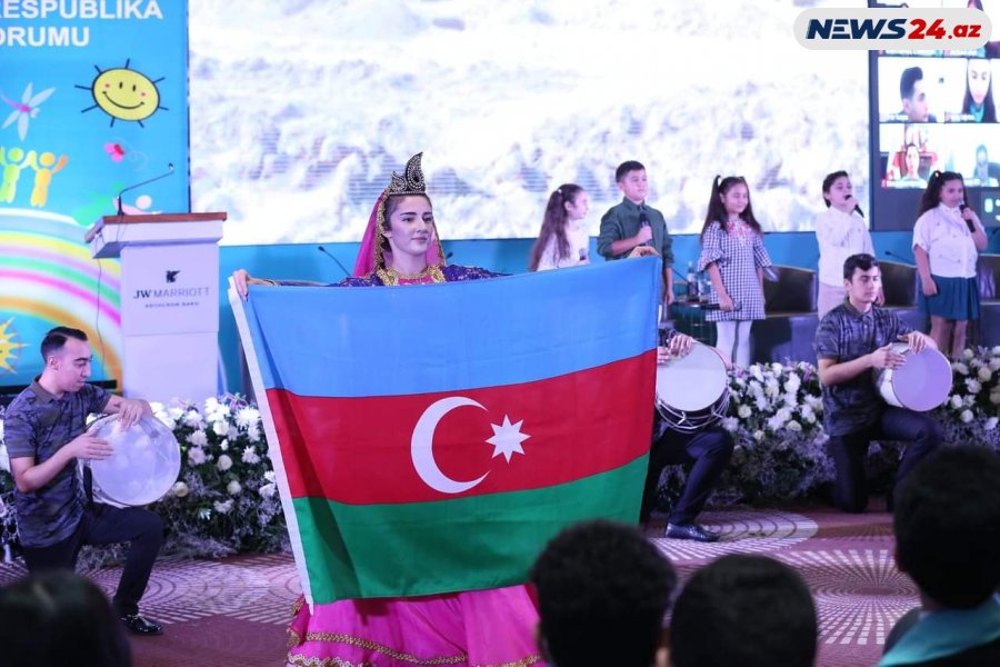 Azərbaycan Uşaqlarının V Ümumrespublika Forumu keçirilir- FOTOLAR