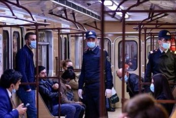 Metroda maska reydi - VİDEO