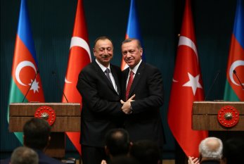 Ərdoğan Azərbaycan Prezidentini Zəfər Günü münasibətilə TƏBRİK ETDİ