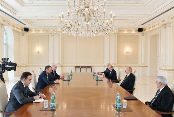 Prezident İlham Əliyev BP qrupunun baş icraçı direktorunu qəbul etdi 