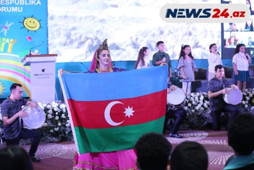 Azərbaycan Uşaqlarının V Ümumrespublika Forumu keçirilir- FOTOLAR
