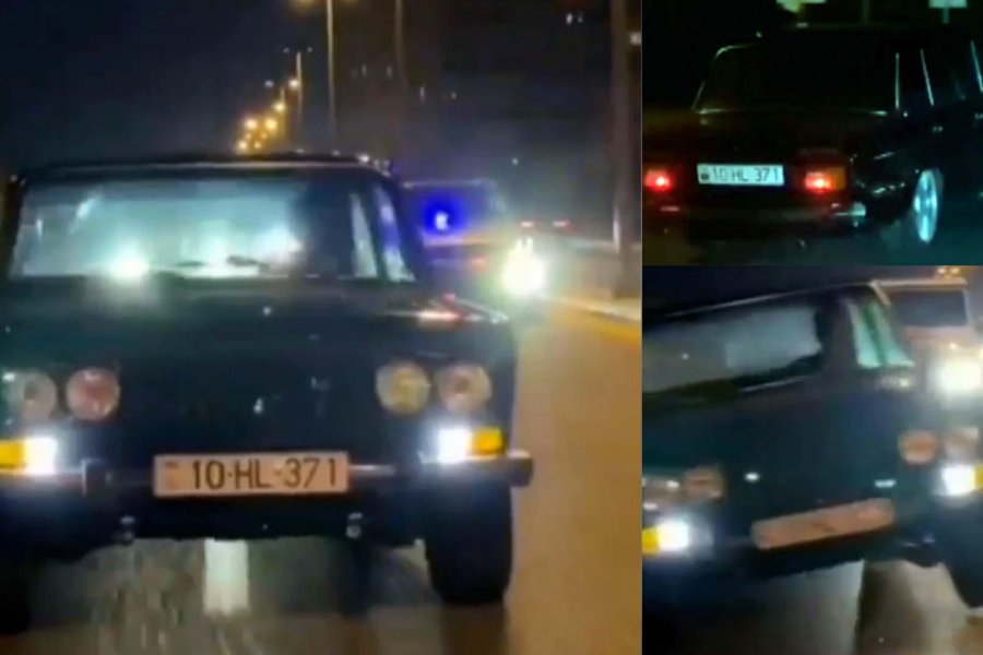 Polis “QAZ-53”-lə “avtoşluq” edən sürücü saxlanıldı - VİDEO/FOTO
