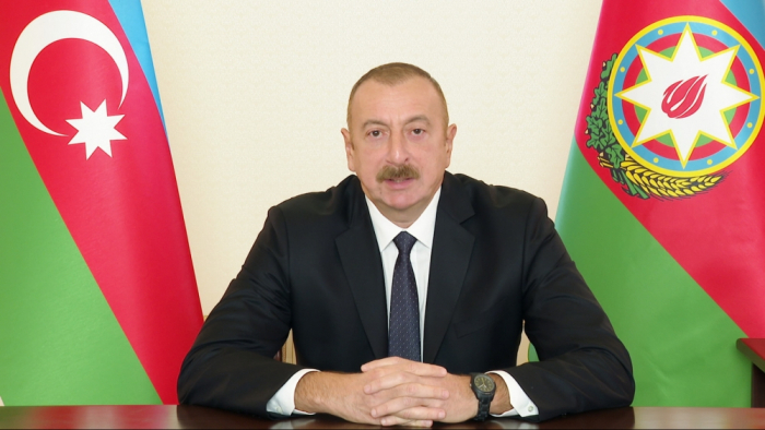 Prezident İlham Əliyev Azərbaycan xalqına müraciət etdi - VİDEO