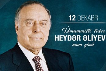 Ümummilli lider Heydər Əliyevin vəfatından 18 il ötür 