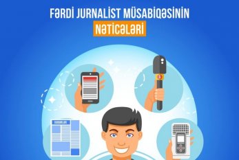 MEDİA "Fərdi jurnalist müsabiqəsi”nin nəticələrini açıqladı 