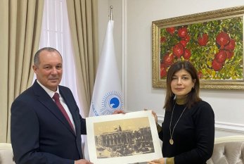 Beynəlxalq Türk Mədəniyyəti və İrsi Fondunun əməkdaşlıq əlaqələri genişlənir - FOTO