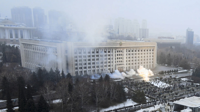 Almatıda silahlı atışma davam edir - VİDEO