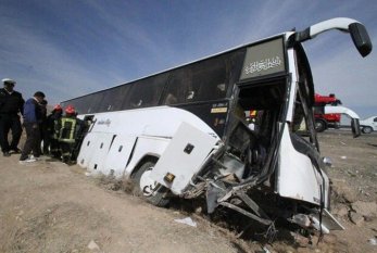 İranda avtobus aşdı - Çox sayda yaralı var