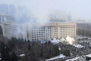 Almatıda silahlı atışma davam edir - VİDEO