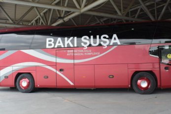 Şuşaya gedən avtobus reyslərinin sayı 2 dəfə artırıldı 